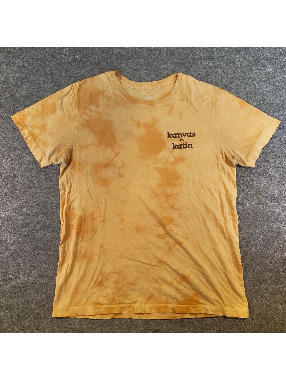 Kanvas by Katin Surfside Calif Tie-Dye Graphic T-Shirt Men's Small Made in USA